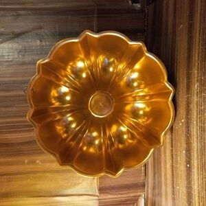 Vintage copper toned jello mold bundle cake pan wall deco farmhouse Shabby chic